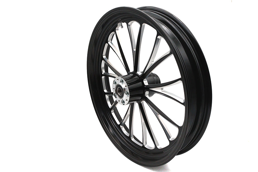21 inch x 3.5 inch Manhattan Front Wheel Black Cut
