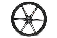 Load image into Gallery viewer, 21 inch x 2.15 inch Revolver Front Wheel Black Cut