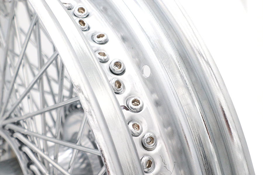 16 inch x 3.0 inch Ultima Front Spoke Wheel Chrome
