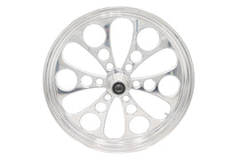 23 inch x 3.5 inch Kool Kat Front Wheel Polished Aluminum