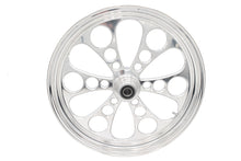 Load image into Gallery viewer, 21 inch x 3.5 inch Kool Kat Front Wheel Polished Aluminum