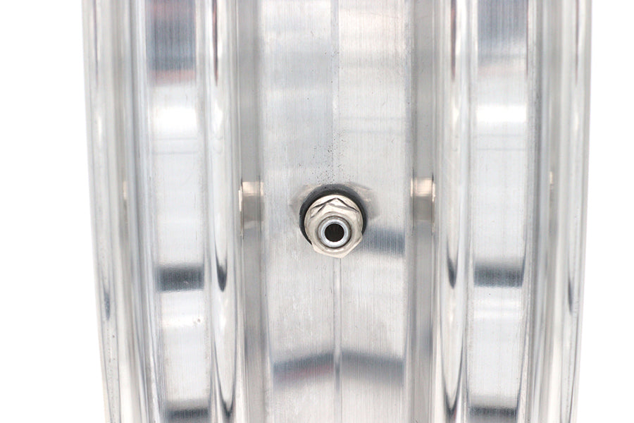 21 inch x 3.5 inch Kool Kat Front Wheel Polished Aluminum