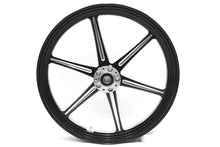 Load image into Gallery viewer, 21 inch x 2.15 inch Revolver Front Wheel Black Cut