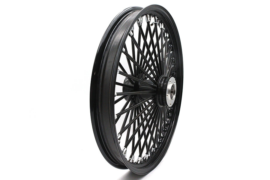 21 inch x 2.15 inch King Spoke Front Wheel Black