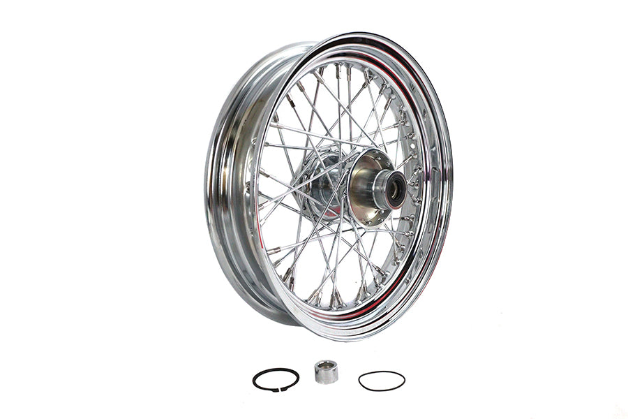 16 inch x 3.00 inch Replica Front Spoke Wheel
