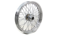 Load image into Gallery viewer, 21 inch x 3.25 inch Front Spoke Wheel Chrome