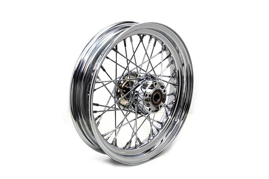 16 inch x 3.00 inch Rear Spoke Wheel Chrome
