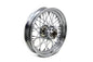 16 inch x 3.00 inch Rear Spoke Wheel Chrome