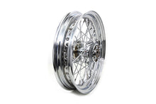 Load image into Gallery viewer, 16 inch x 3.00 inch Rear Spoke Wheel Chrome