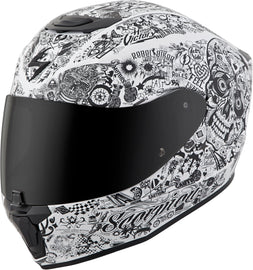 Exo R420 Full Face Helmet Shake White Md