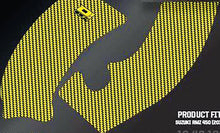 Load image into Gallery viewer, Frame Grip Guard Decal Yellow