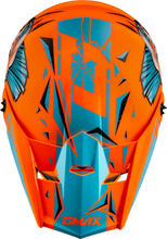 Load image into Gallery viewer, Youth Mx 46y Unstable Helmet Hi Vis Orange/Blue Yl