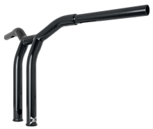 Load image into Gallery viewer, Dominator Raked Bar 12" 1.25" Gloss Black