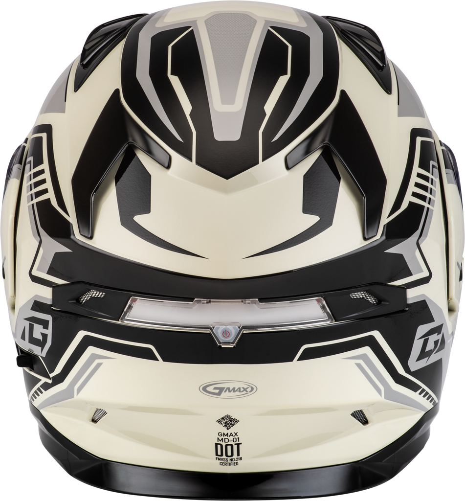 Md 01s Transistor Snow Helmet White/Grey/Black 3x