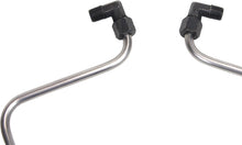 Load image into Gallery viewer, Stainless/Black Rocker Box Split Oil Line