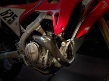 Load image into Gallery viewer, Heat Shield Carbon Stk Pipe Hon