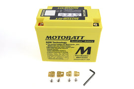 MotoBatt 12 Volt AGM Yellow Battery