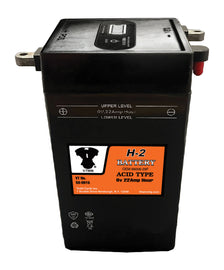 H-2 6 Volt 22 Amp Battery with Vent Tube