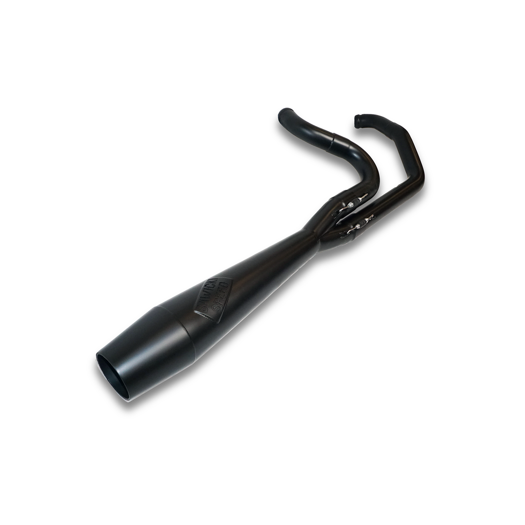 Intmdtr M8 Softail Mid Cannon Black