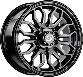 Onyx Wheel 15x7 4/137 +10mm Blk/Machined