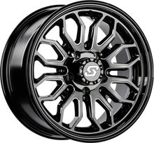 Load image into Gallery viewer, Onyx Wheel 14x7 4/156 +10mm Blk/Machined
