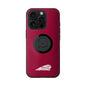 Indian Phone Case W/Headdress Iphone 16 Pro Red W/Logo