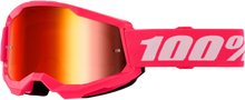Load image into Gallery viewer, Strata 2 Junior Goggle Pink Mirror Red Lens