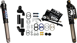 FOX Float Evol Shock Upgrade Kit for suspension, featuring spherical style components and high-performance FOX branding.