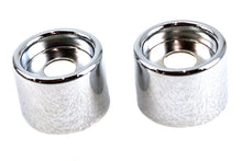 Load image into Gallery viewer, Upper Shock Stud Covers Chrome Tall Style