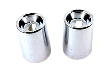 Load image into Gallery viewer, Upper Shock Stud Covers Chrome Tall Style