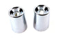 Upper Shock Stud Covers Chrome Tall Style