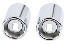 Load image into Gallery viewer, Upper Shock Stud Covers Chrome Tall Style