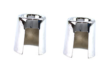 Load image into Gallery viewer, Upper Shock Stud Covers Chrome Short Style