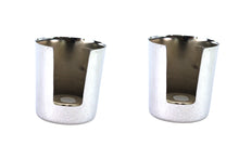 Load image into Gallery viewer, Upper Shock Stud Covers Chrome Short Style