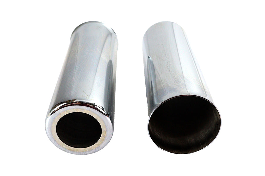 Chrome 8 inch Shock Spring Cover Set