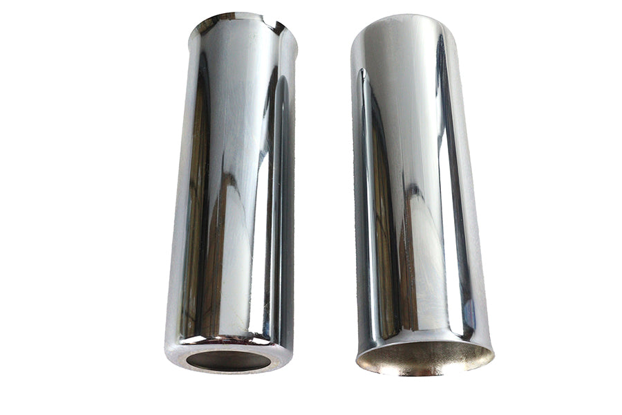 Chrome 8 inch Shock Spring Cover Set