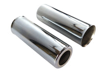 Load image into Gallery viewer, Chrome 8 inch Shock Spring Cover Set