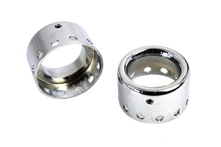 Chrome Lower Shock Cover Set