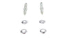 Upper Rear Shock Stud Kit Zinc