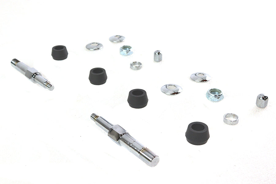 Chrome Upper Rear Shock Stud Kit