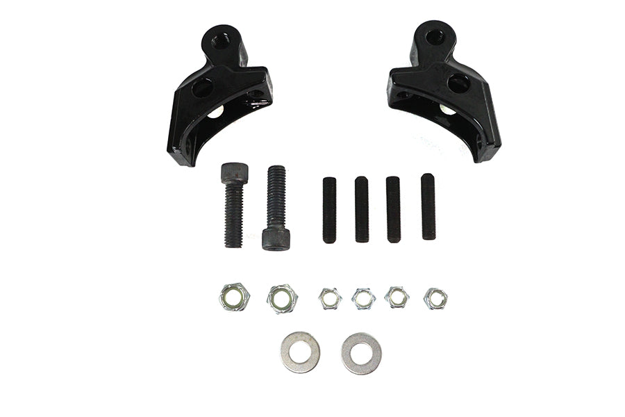 Rear Shock Lowering Kit Black