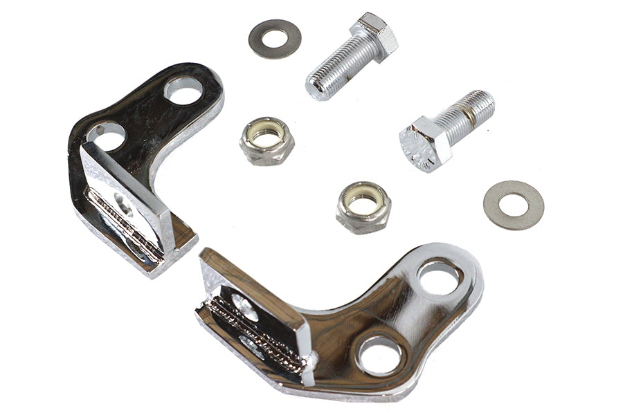 Rear Shock Lowering Kit Chrome