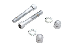 Load image into Gallery viewer, Spring Fork Shock Hardware Mount Kit Chrome