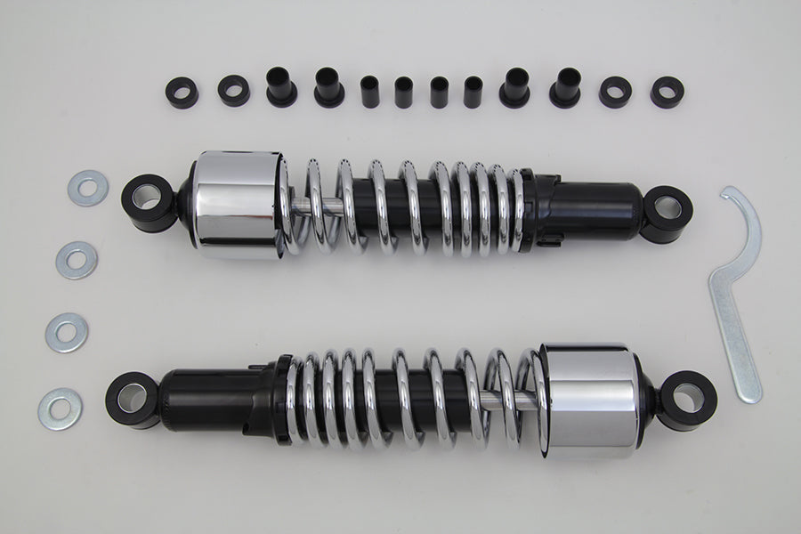 13 inch FLT Shock Set Chrome