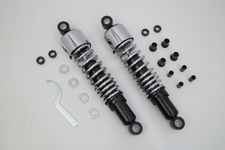 13 inch FLT Shock Set Chrome