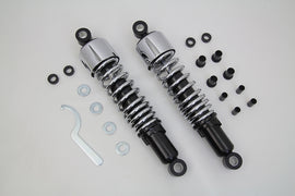 13 inch FLT Shock Set Chrome