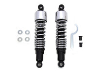 Load image into Gallery viewer, 12-1/2 inch FLT Shock Set Chrome