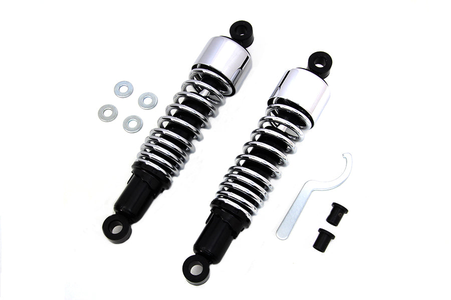 12-1/2 inch FLT Shock Set Chrome
