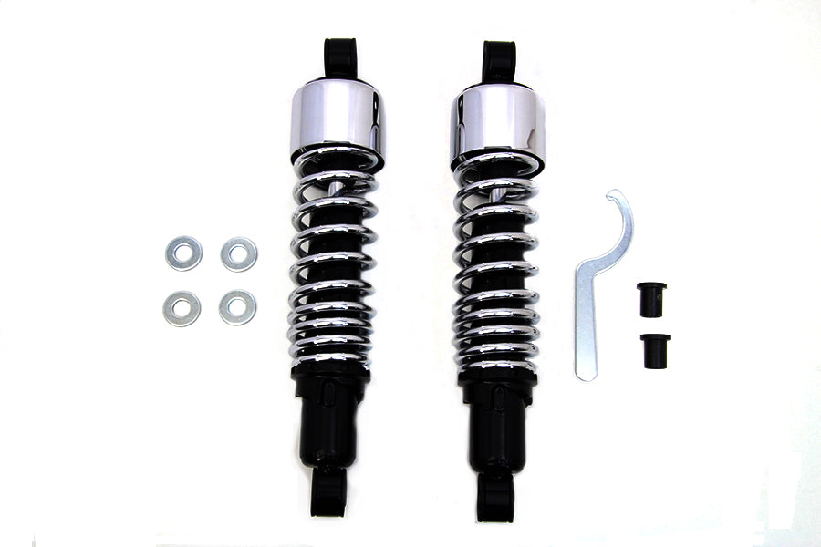 12-1/2 inch FLT Shock Set Chrome
