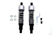 Load image into Gallery viewer, 12-1/2 inch FLT Shock Set Chrome